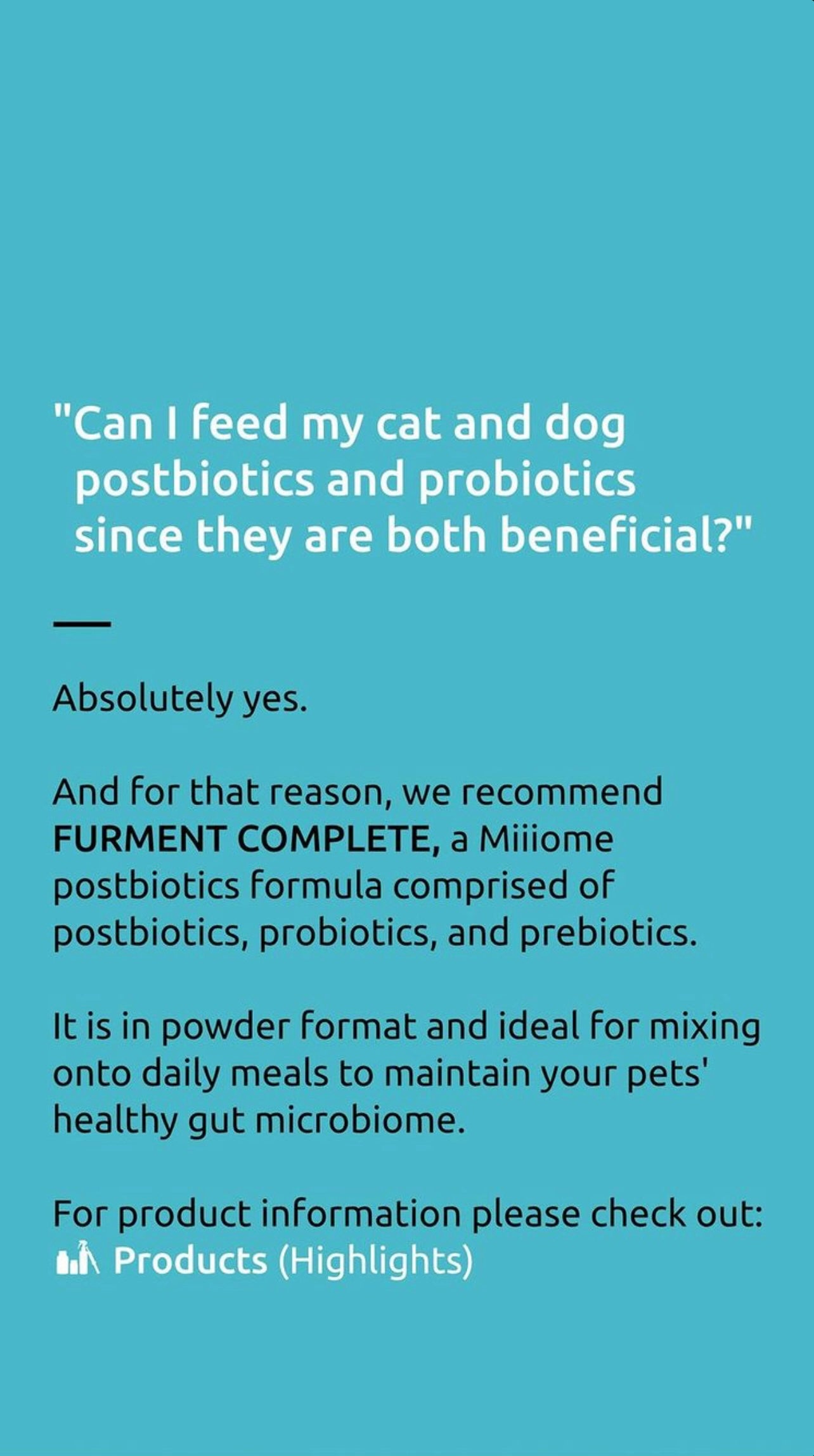 Dog Supplement Gut Support, Furment Postbiotics Gel