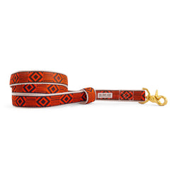 Out of My Box Leash, Vermillion and Black